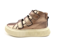 Bisgaard rose gold metallic boots Debbie